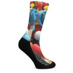 Yummy Gummy Print Crew Socks