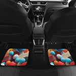 Yummy Gummy Print Front and Back Car Floor Mats