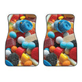 Yummy Gummy Print Front Car Floor Mats