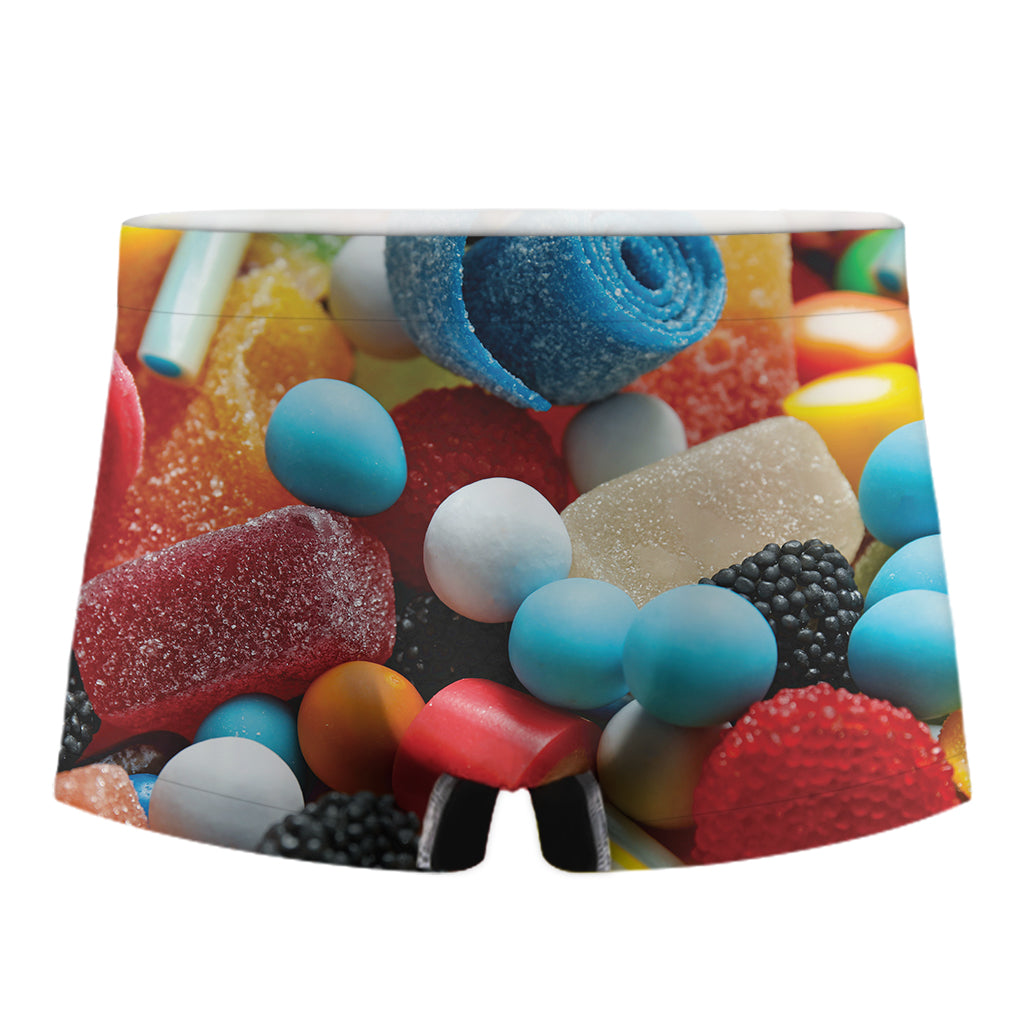 Yummy Gummy Print Men's Boxer Briefs