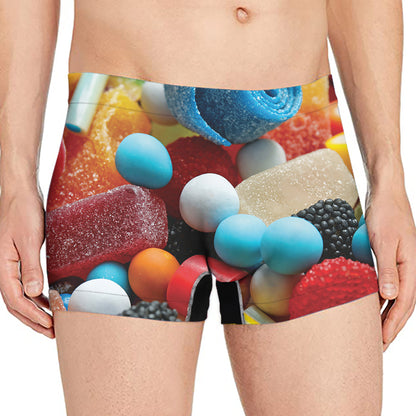 Yummy Gummy Print Men's Boxer Briefs