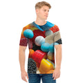 Yummy Gummy Print Men's T-Shirt