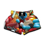 Yummy Gummy Print Muay Thai Boxing Shorts