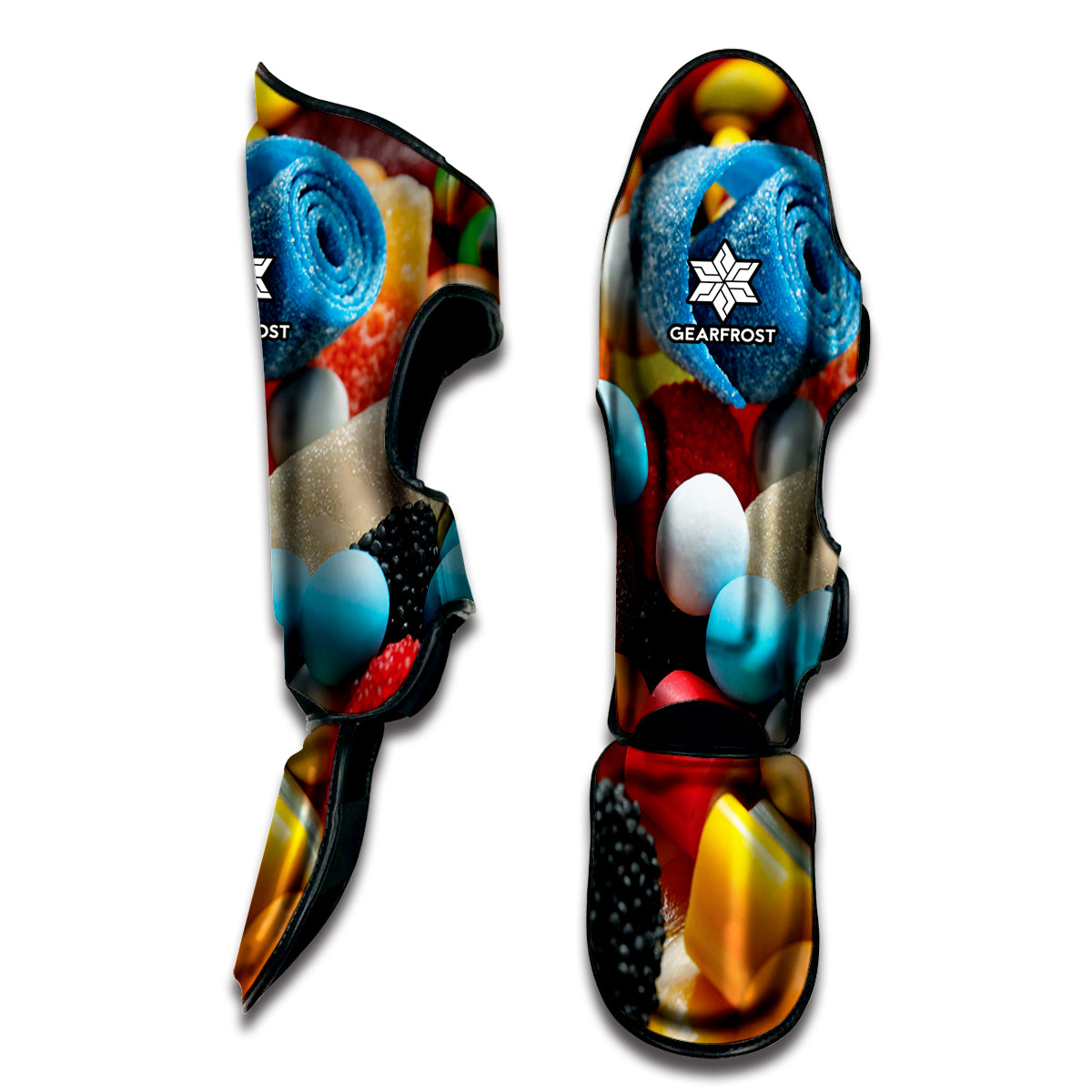 Yummy Gummy Print Muay Thai Shin Guard