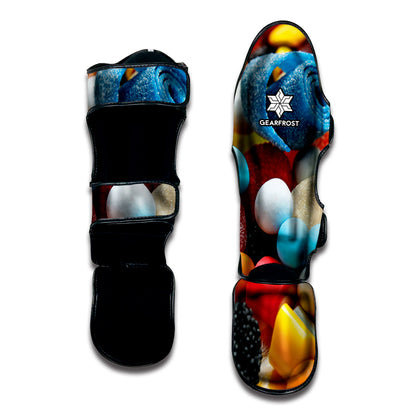Yummy Gummy Print Muay Thai Shin Guard