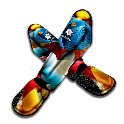 Yummy Gummy Print Muay Thai Shin Guard
