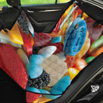 Yummy Gummy Print Pet Car Back Seat Cover