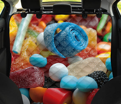 Yummy Gummy Print Pet Car Back Seat Cover