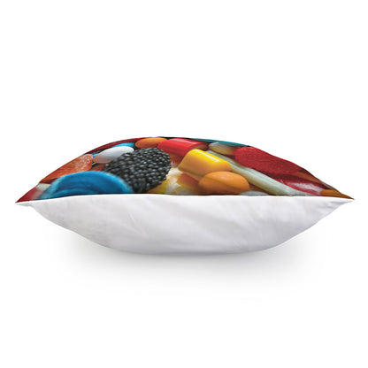 Yummy Gummy Print Pillow Cover