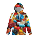 Yummy Gummy Print Pullover Hoodie