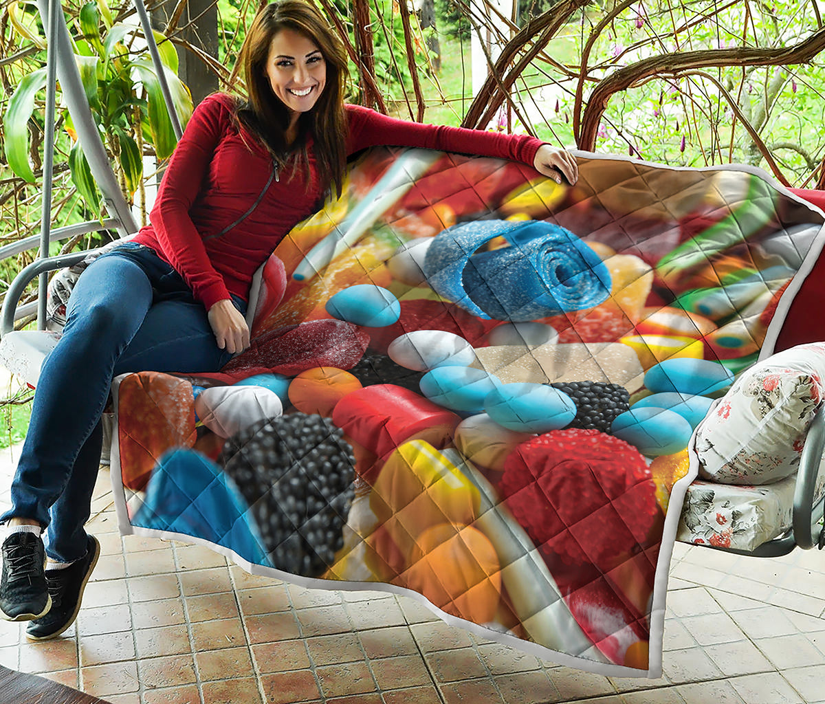 Yummy Gummy Print Quilt