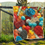 Yummy Gummy Print Quilt