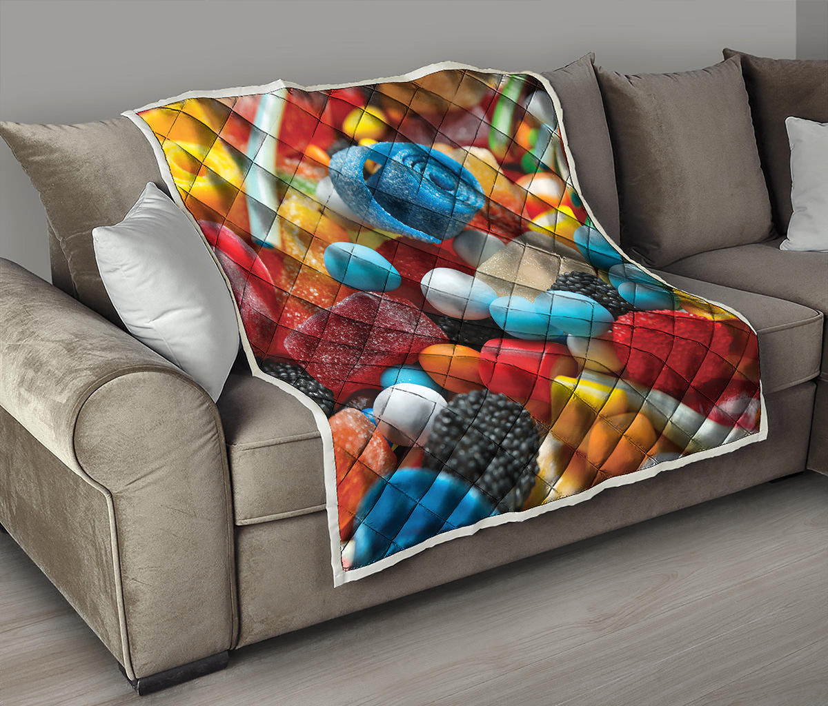 Yummy Gummy Print Quilt