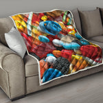 Yummy Gummy Print Quilt