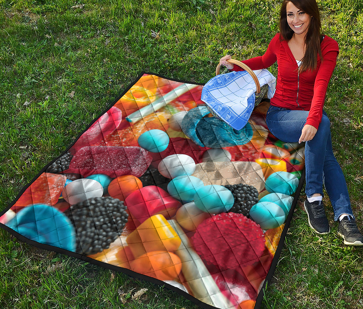 Yummy Gummy Print Quilt