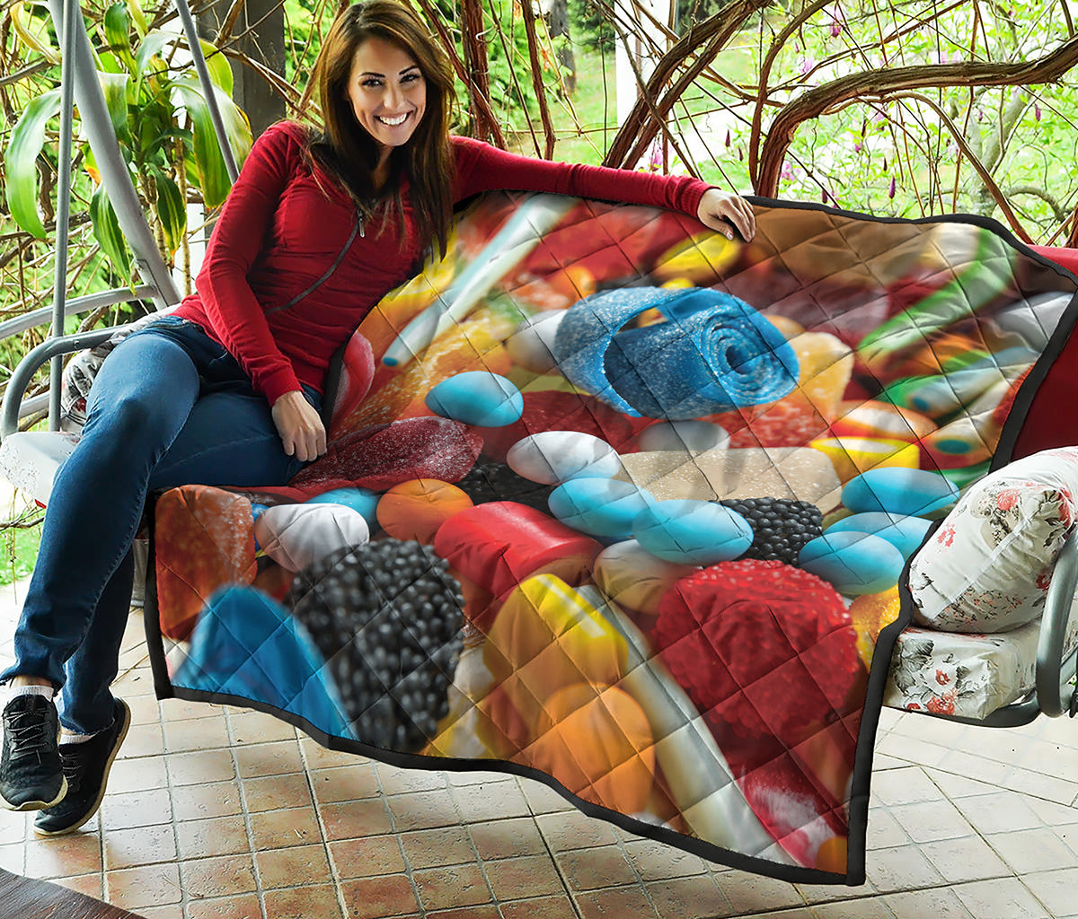 Yummy Gummy Print Quilt