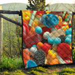 Yummy Gummy Print Quilt