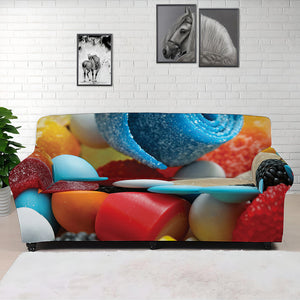 Yummy Gummy Print Sofa Cover