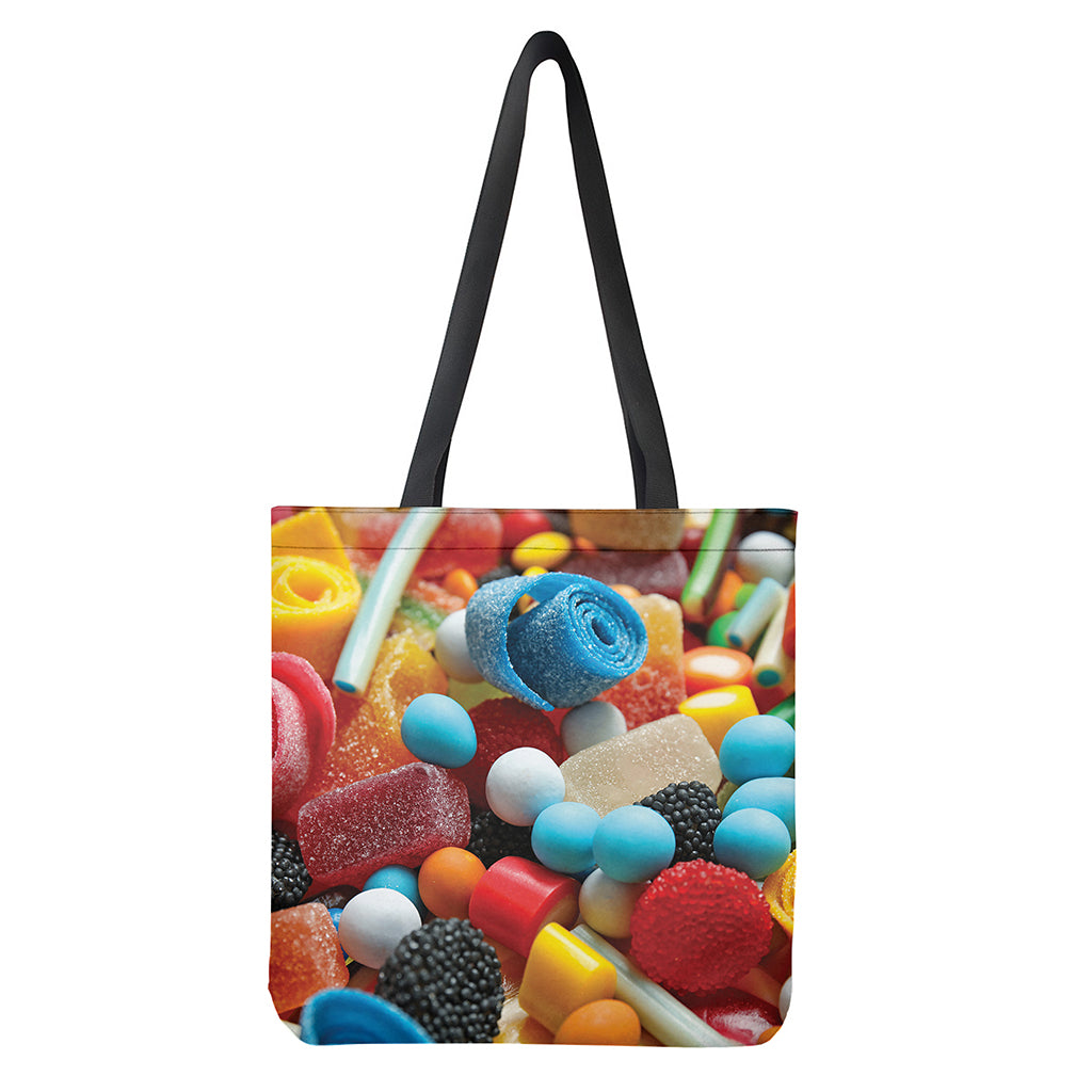 Yummy Gummy Print Tote Bag
