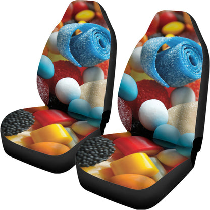 Yummy Gummy Print Universal Fit Car Seat Covers