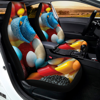 Yummy Gummy Print Universal Fit Car Seat Covers