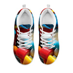 Yummy Gummy Print White Sneakers