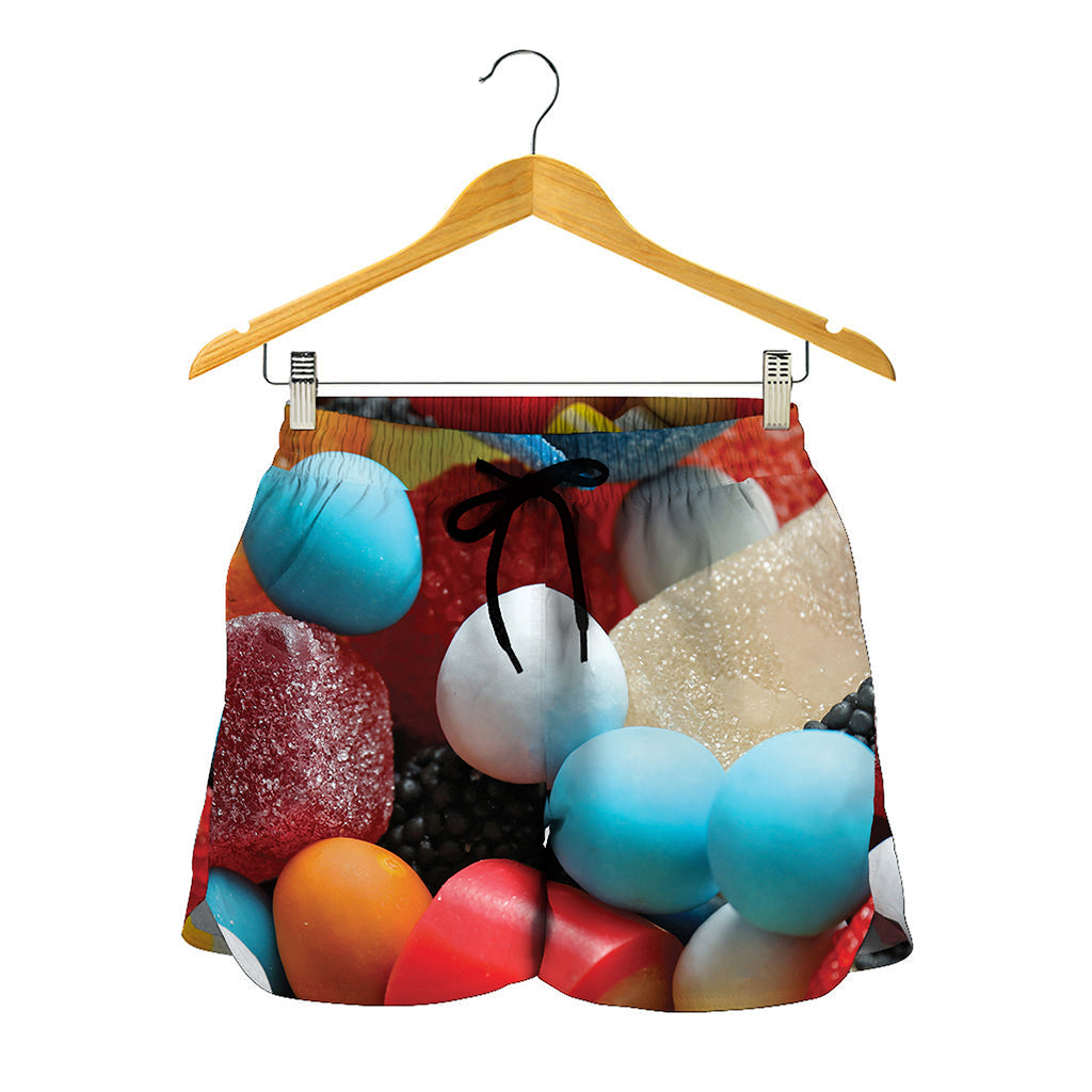 Yummy Gummy Print Women's Shorts