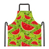 Yummy Watermelon Pieces Pattern Print Apron