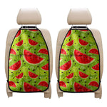 Yummy Watermelon Pieces Pattern Print Car Seat Organizers
