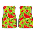 Yummy Watermelon Pieces Pattern Print Front Car Floor Mats