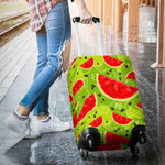Yummy Watermelon Pieces Pattern Print Luggage Cover GearFrost