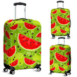Yummy Watermelon Pieces Pattern Print Luggage Cover GearFrost
