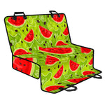Yummy Watermelon Pieces Pattern Print Pet Car Back Seat Cover