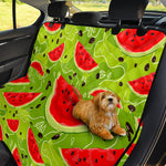 Yummy Watermelon Pieces Pattern Print Pet Car Back Seat Cover