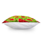 Yummy Watermelon Pieces Pattern Print Pillow Cover