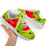 Yummy Watermelon Pieces Pattern Print Sport Shoes GearFrost