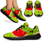 Yummy Watermelon Pieces Pattern Print Sport Shoes GearFrost