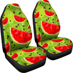 Yummy Watermelon Pieces Pattern Print Universal Fit Car Seat Covers