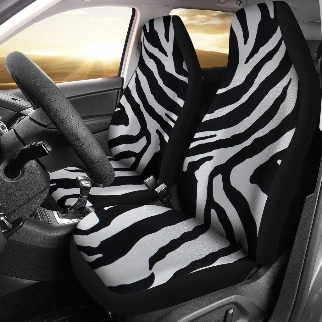 Zebra Print Universal Fit Car Seat Covers GearFrost