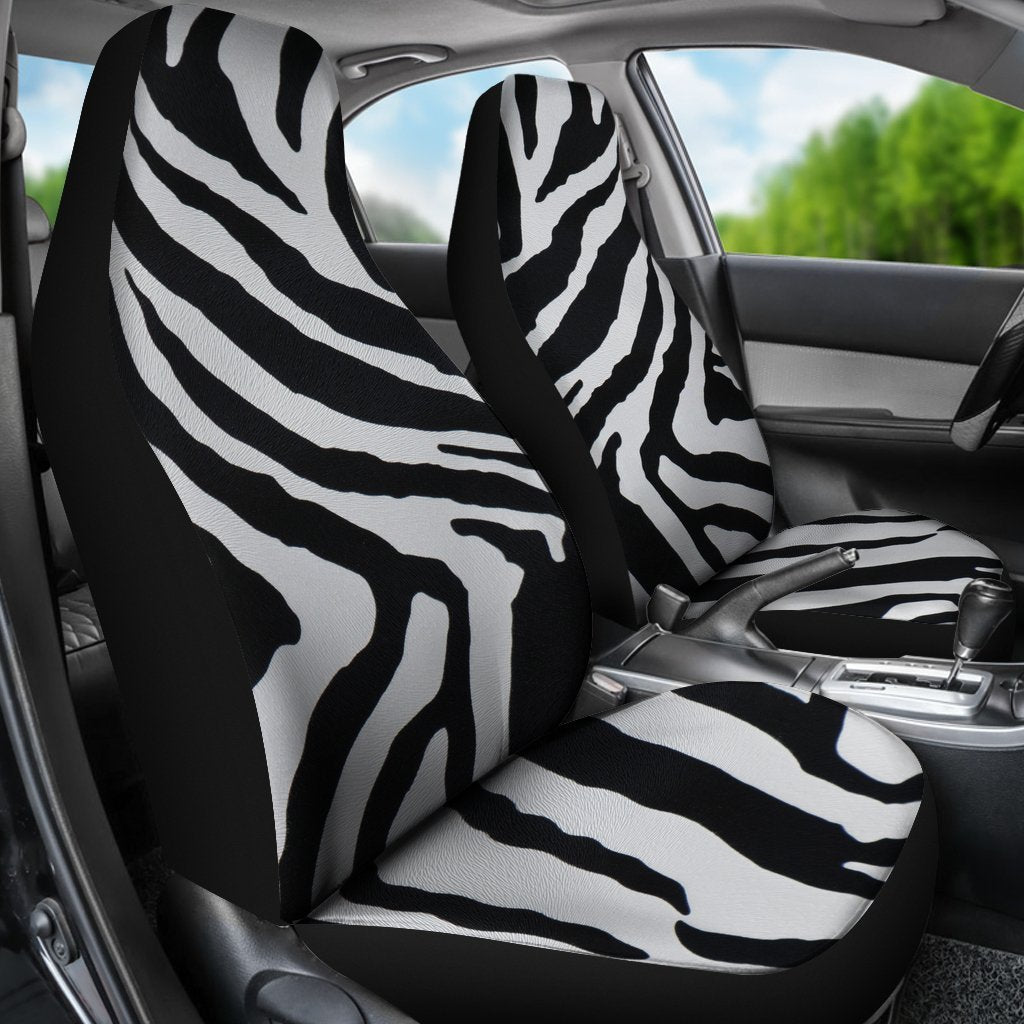 Zebra Print Universal Fit Car Seat Covers GearFrost
