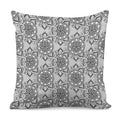 Zentangle Floral Pattern Print Pillow Cover