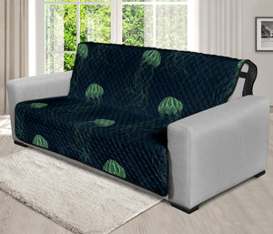 Zentangle Jellyfish Pattern Print Futon Protector