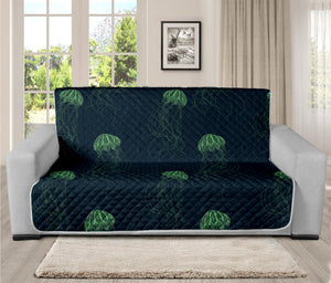 Zentangle Jellyfish Pattern Print Futon Protector