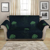 Zentangle Jellyfish Pattern Print Loveseat Protector