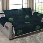 Zentangle Jellyfish Pattern Print Loveseat Protector