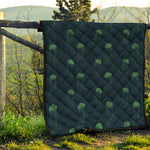 Zentangle Jellyfish Pattern Print Quilt