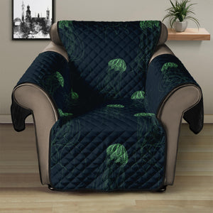 Zentangle Jellyfish Pattern Print Recliner Protector