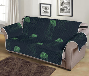 Zentangle Jellyfish Pattern Print Sofa Protector