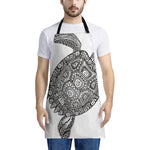 Zentangle Sea Turtle Print Apron