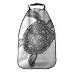 Zentangle Sea Turtle Print Car Seat Organizers